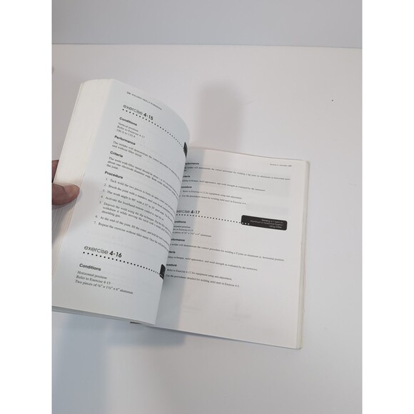 Jonathan Gosse WELDING SKILLS WORKBOOK 2010 4th edition Softcover  GOOD - Picture 10 of 12